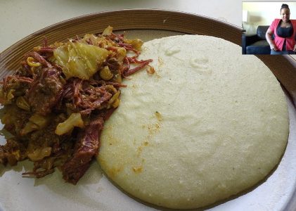 Bogobe (Stiff Porridge)