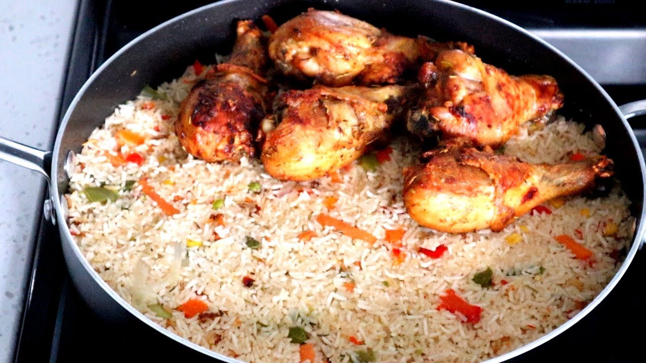Coconut Rice With Chicken