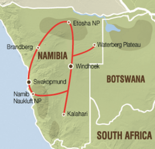 Klassiek Namibië (15 dagen)