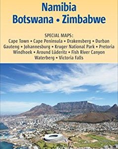 Wegenkaart – landkaart Zuidelijk Afrika – Southern Africa (Zuid Afrika – Namibië – Botswana – Zimbabwe) | Nelles Verlag