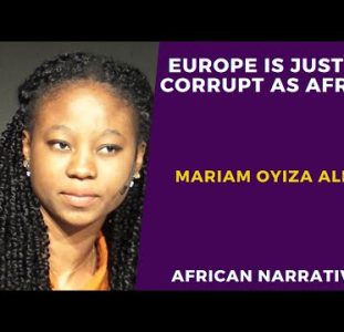 I Want To Have A Voice |  Europe Is Just As Corrupt As Europe | Mariam Oyiza Aliyu | Afrikadag 2022