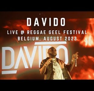 Davido Live At Reggae Geel, Belgium | August 2022