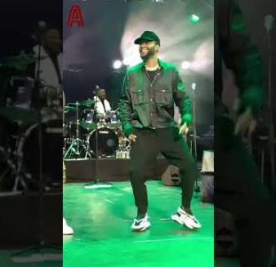 Fally Ipupa & Dancers Show Their Dance Moves In Amsterdam