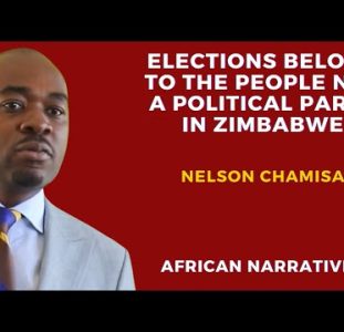 Nelson Chamisa | Elections Do Not Belong To One Political Party | I have A Right To Share My Ideas