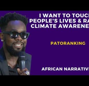 Patoranking | I Want To Touch People’s Lives On Climate Change | I Grew Up In The Slums Of Lagos