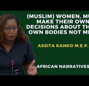 Assita Kanko MEP – (Muslim) Women Have A Right To Make Decisions On Their Own Bodies Not Men!