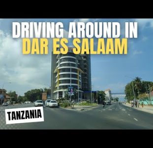 Driving Around Dar Es Salaam, Tanzanzia