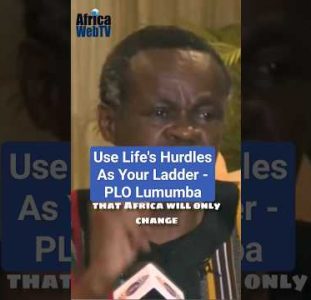 Use Life’s Hurdles As Your Ladder | PLO Lumumba
