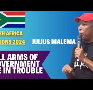 All Arms Of Government In South Africa Are In Trouble | Julius Malema | South Africa Elections 2024