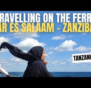 POV Travelling On The Fast Ferry From Dar es Salaam To Zanzibar | Full Journey