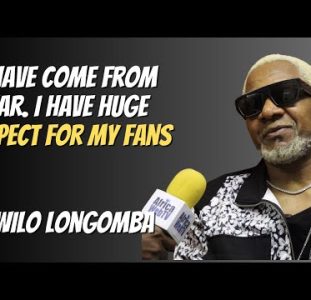 I Have Huge Respect For My Fans And Audiences | Awilo Longomba