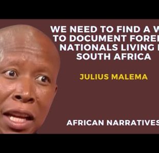 We Must Find A Way To Document Foreign Nationals Living In South Africa | Julius Malema