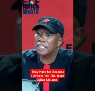 They Use My Face To Scare White People | Julius Malema