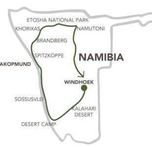 Op avontuur door Namibië (14 dagen)