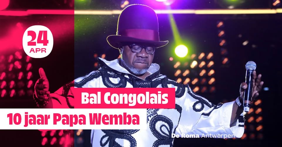 Bal Congolais in De Roma: 10 jaar Papa Wemba
