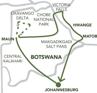Op avontuur door Botswana en Zimbabwe (20 dagen)