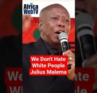 We Don’t Hate White People | Julius Malema