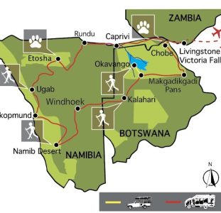 Wildlife, woestijnen en waterwegen (24 dagen)