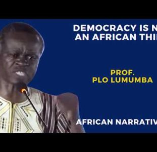 Democracy Is Not An African Thing | PLO Lumumba