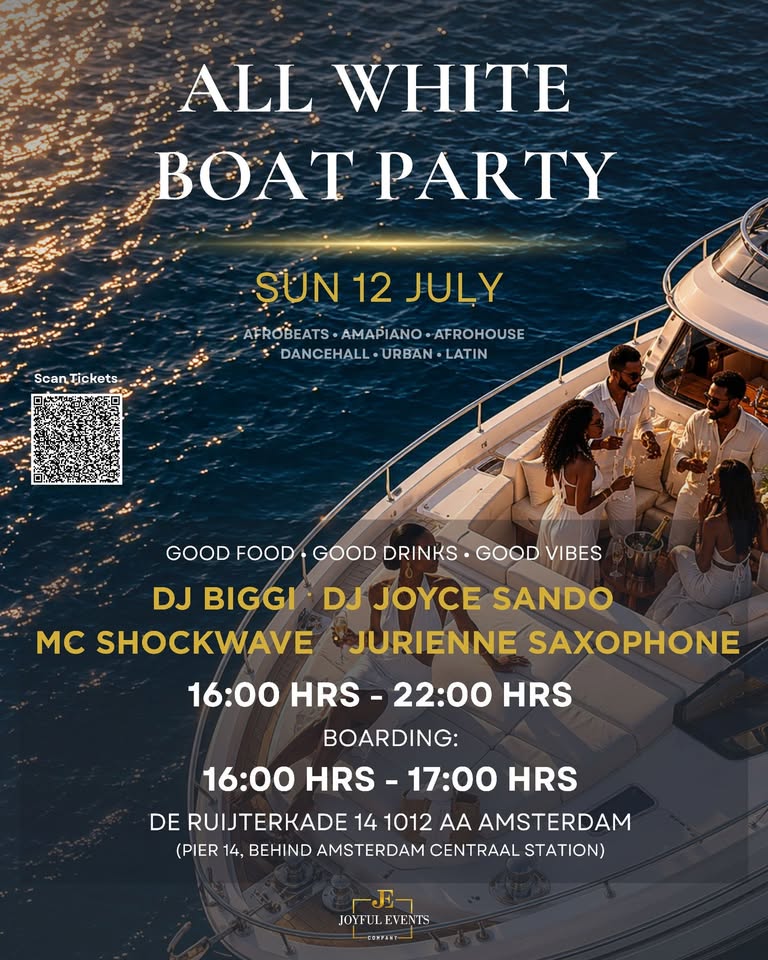 Boat party Amsterdam