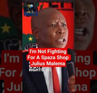 I’m Fighting For A Mine, Not A Spaza Shop | Julius Malema