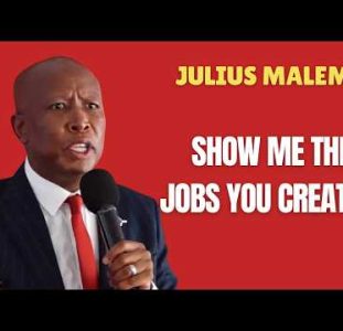 Show Me The 300 Jobs You Created After 300 Ghanaians Left! | Julius Malema