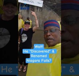African Explorer “Discovers” Niagara Falls And Renames It | The Adventures Of Nnamdi Obafemi Balewa