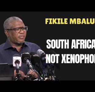 South Africa Is NOT Xenophobic, But….. | Fikile Mbalula
