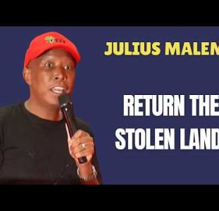 We Want Our Land Back | Julius Malema