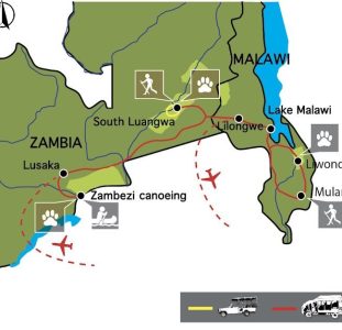 De Wildernis van Zambia & Malawi (19 dagen)