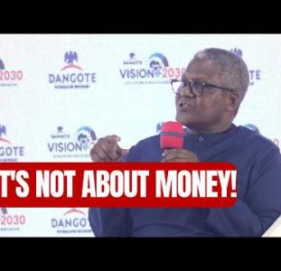 I Withdrew $10 Million Just To Touch My Money | Aliko Dangote Speaks With Richard Mofe-Damijo